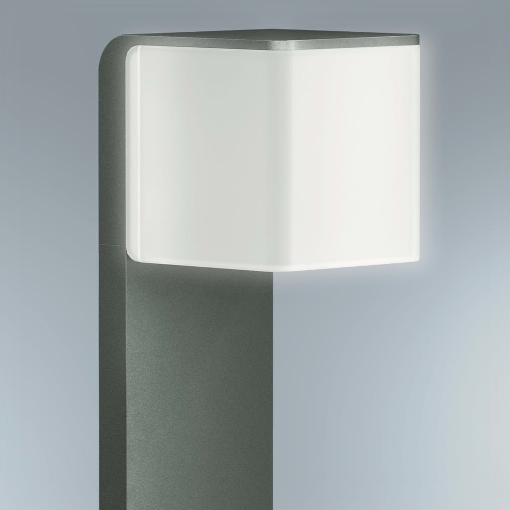 Steinel Lampă cu senzor postament GL 80 LED IHF CUBO, antracit 055479