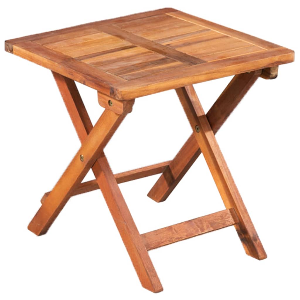 vidaXL Șezlonguri cu masă, 2 buc., poliratan & lemn masiv de acacia