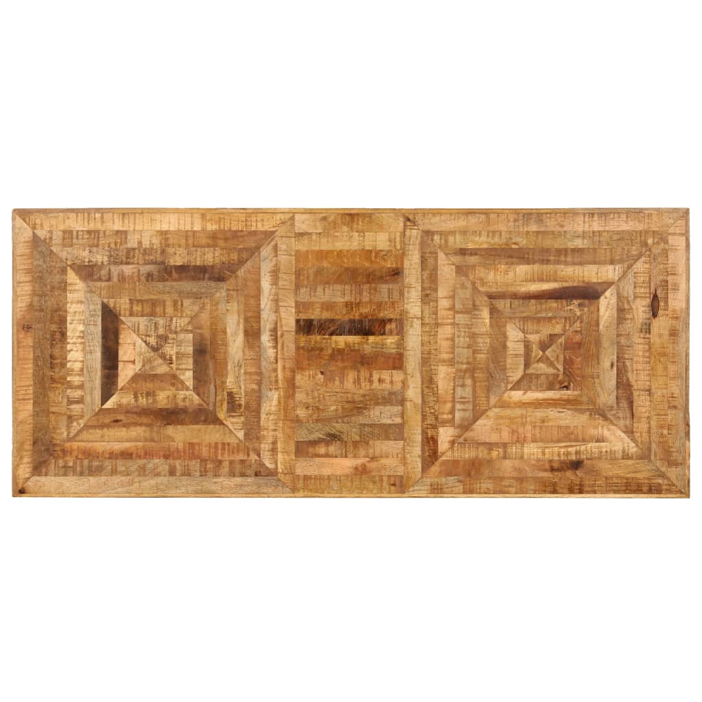 vidaXL Masă de scris, 118 x 50 x 75 cm, lemn masiv de mango