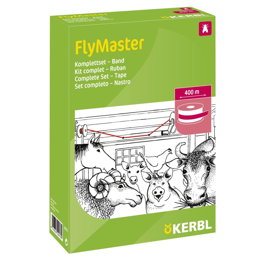 442010 Kerbl Stable Fly Catcher Complete Set "FlyMaster"