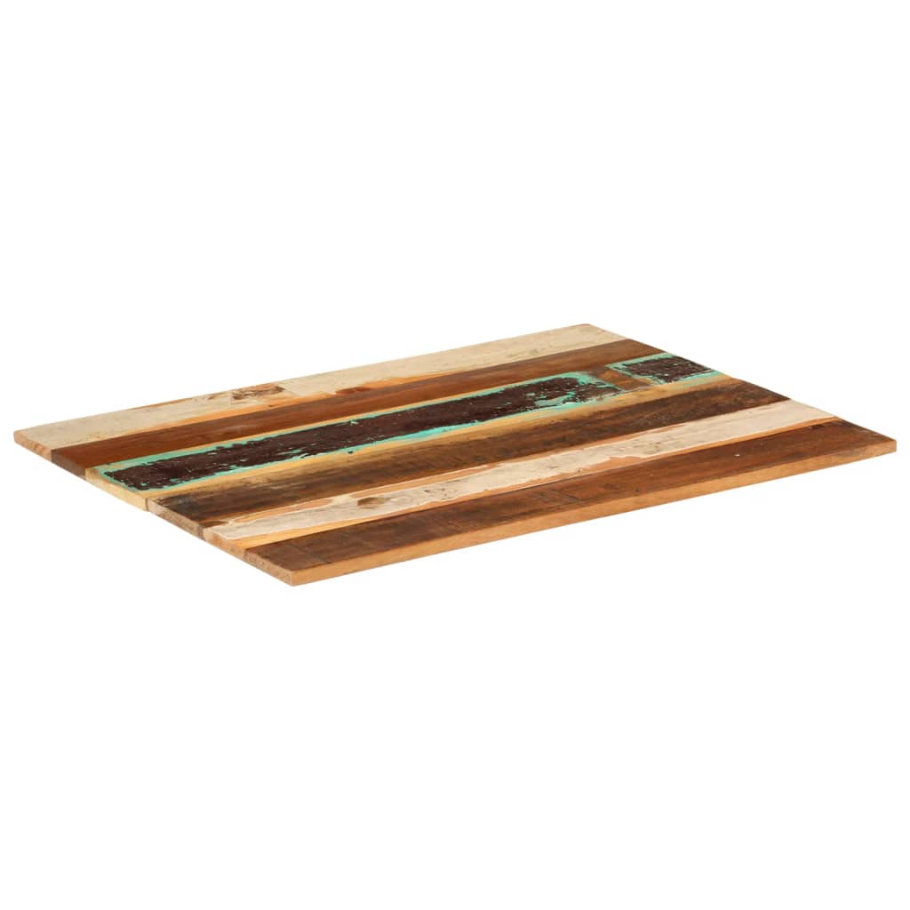 vidaXL Blat masă dreptunghiular 60x80 cm lemn masiv reciclat 15-16 mm