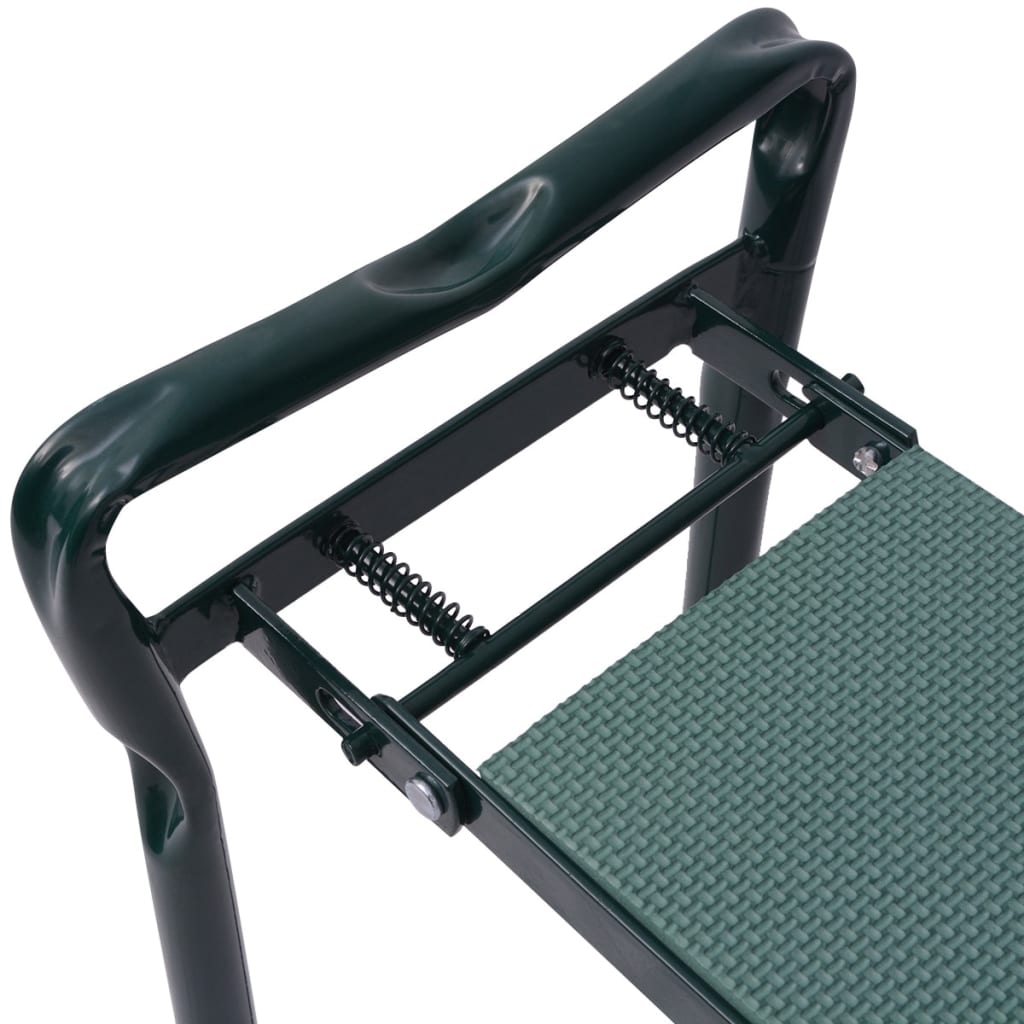 vidaXL Scaun/suport pentru genunchi 60 x 25 x 48 cm, verde
