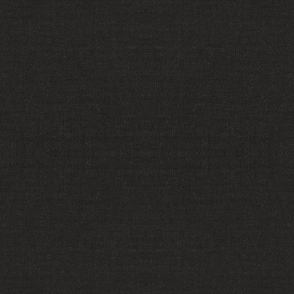 vidaXL Scaune de bucătărie pivotante, 4 buc., negru, material textil