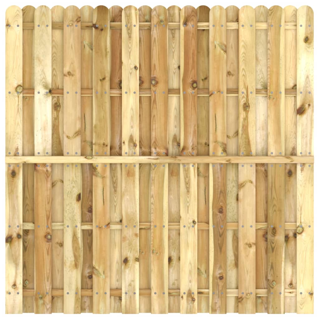 vidaXL Panou de gard, 180 x 180 cm, lemn de pin tratat