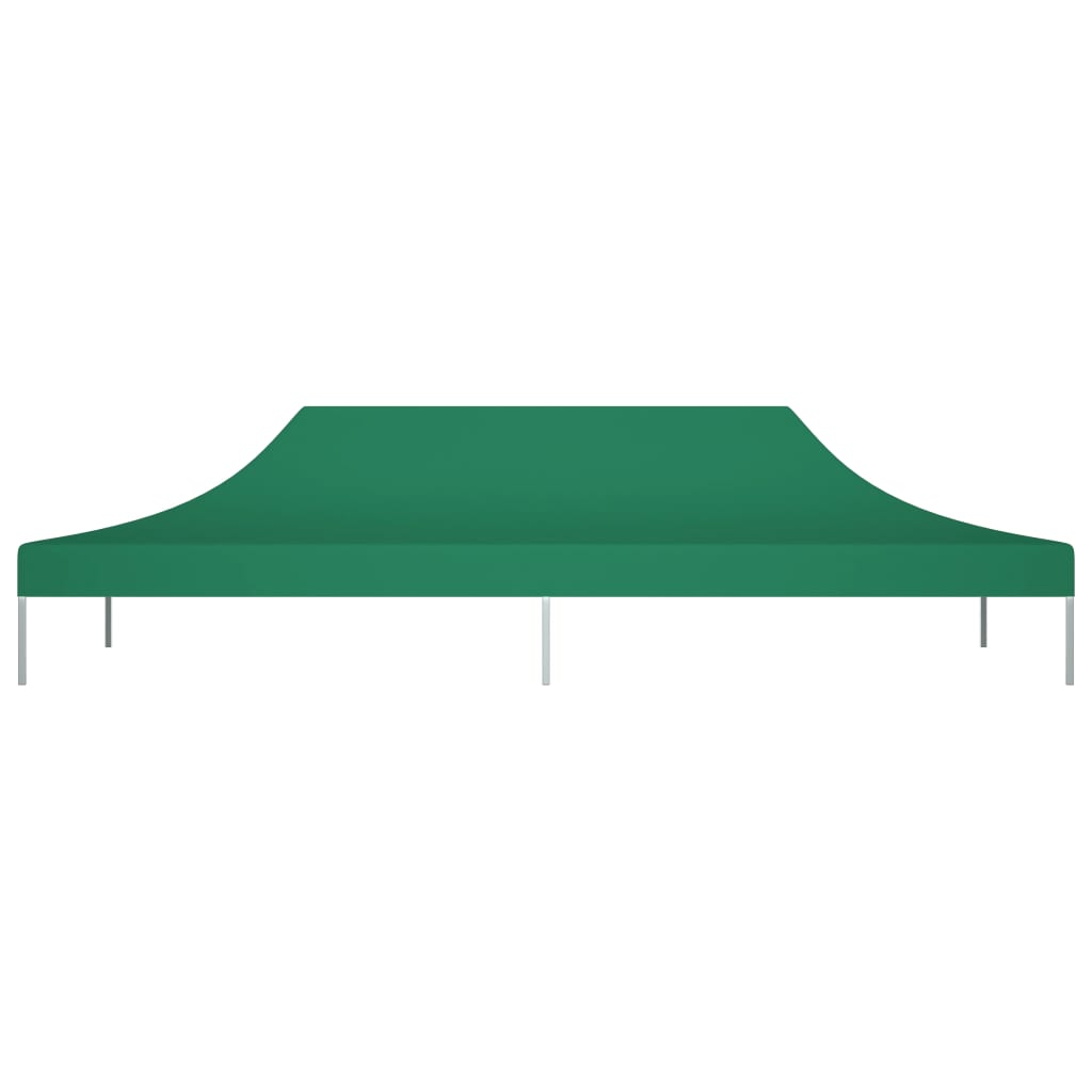 vidaXL Acoperiș pentru cort de petrecere, verde, 6 x 3 m, 270 g/m²