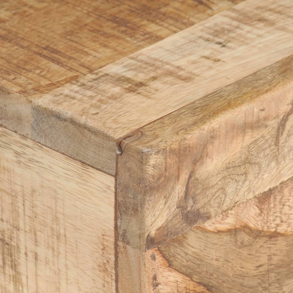vidaXL Masă laterală, 40 x 30 x 50 cm, lemn masiv de mango nefinisat