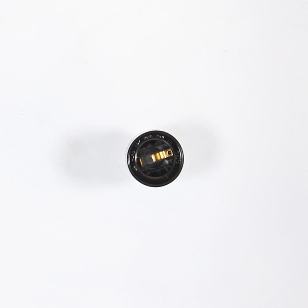 vidaXL Lampă suspendată industrială 25 W negru 50 cm mango E27 rotund