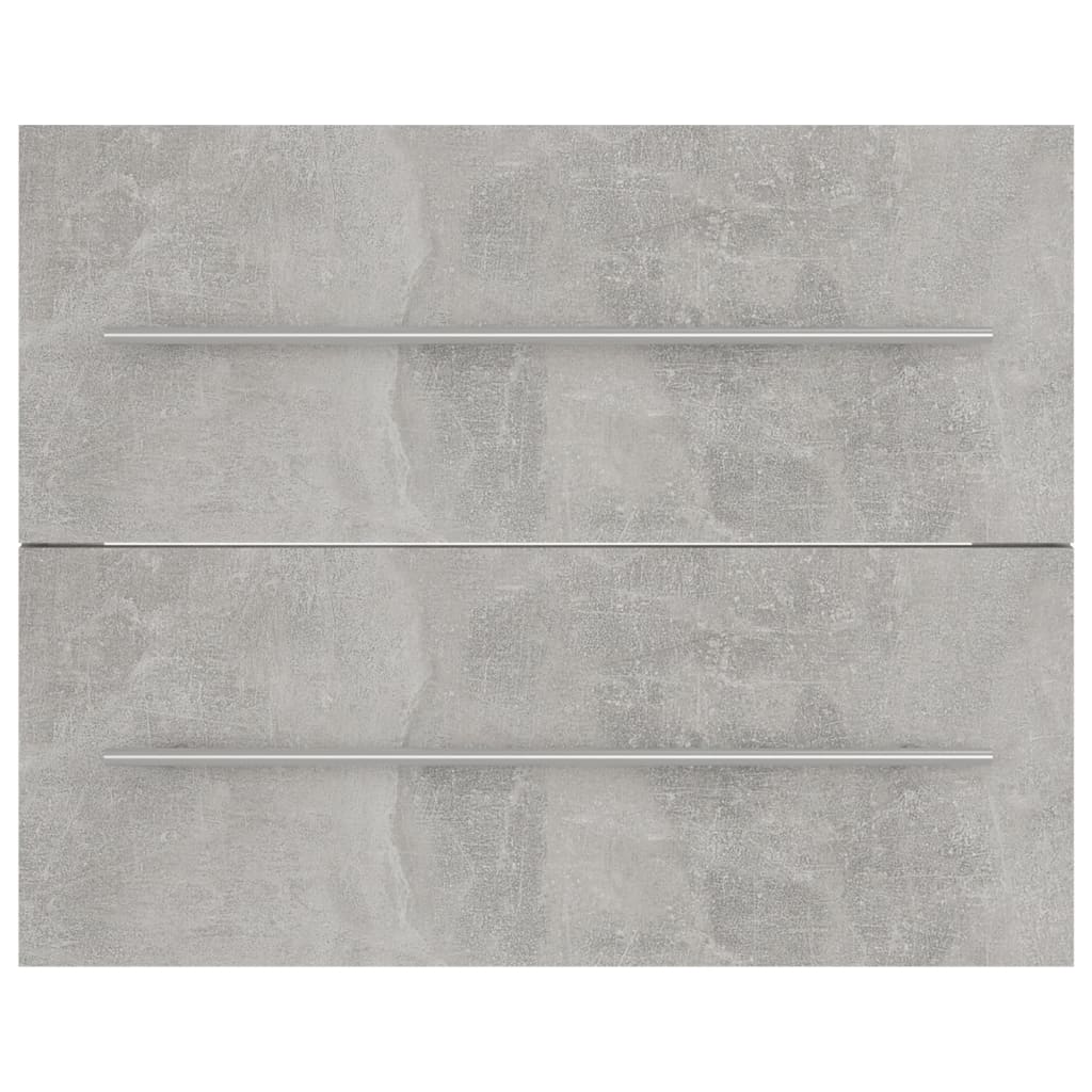 vidaXL Dulap de chiuvetă, gri beton, 60x38,5x48 cm, PAL