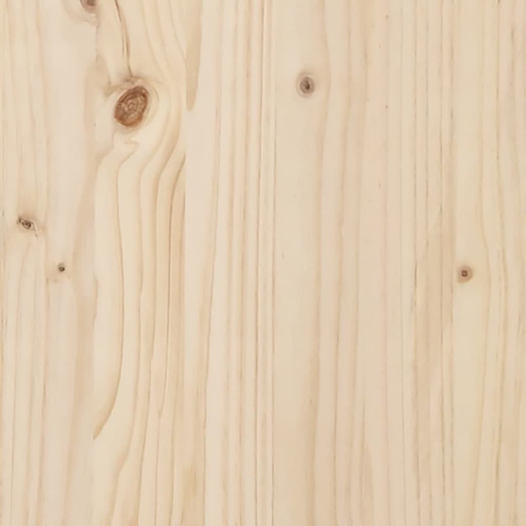 vidaXL Birou, 110x53x117 cm, lemn masiv de pin