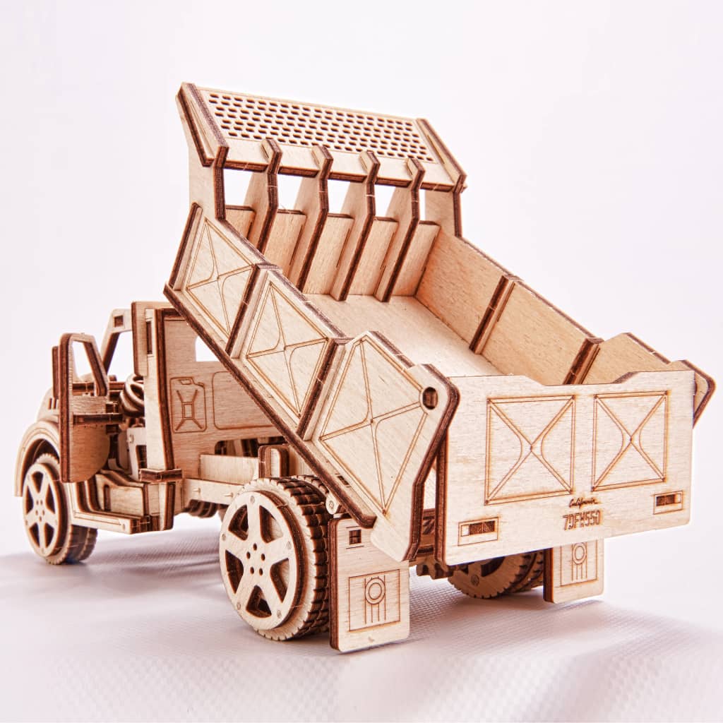 Wood Trick Kit machetă de camion, lemn