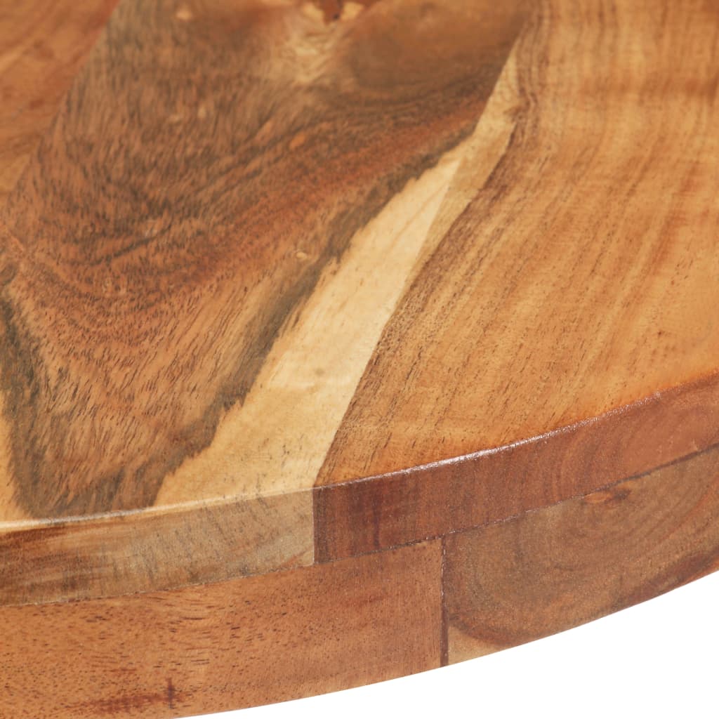 vidaXL Masă de bistro, Ø50x75 cm, lemn masiv de acacia, rotund
