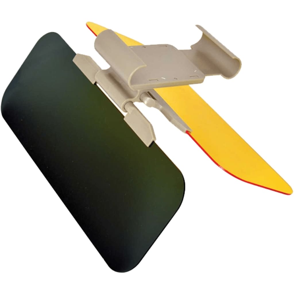Carpoint Extensor pentru parasolar 2-în-1, galben
