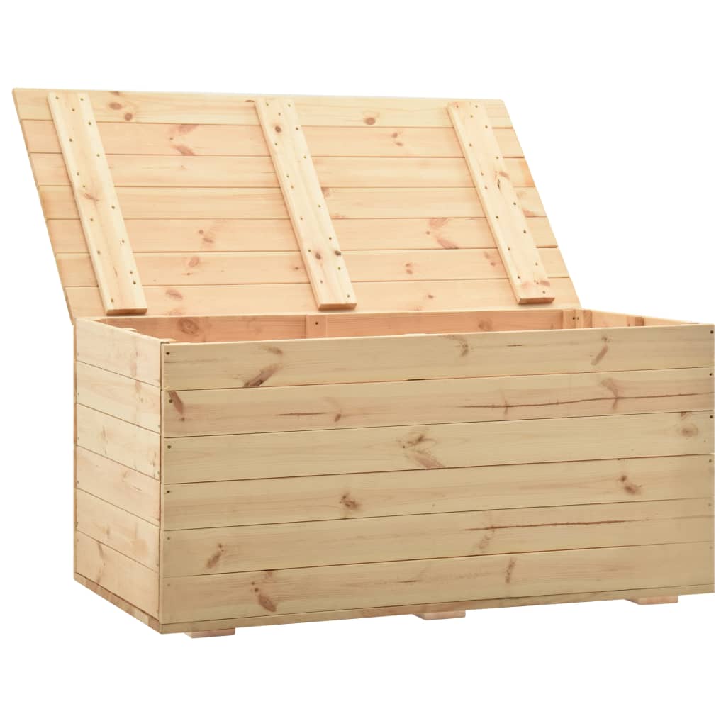 vidaXL Ladă de depozitare, 120 x 63 x 60 cm, lemn masiv de pin