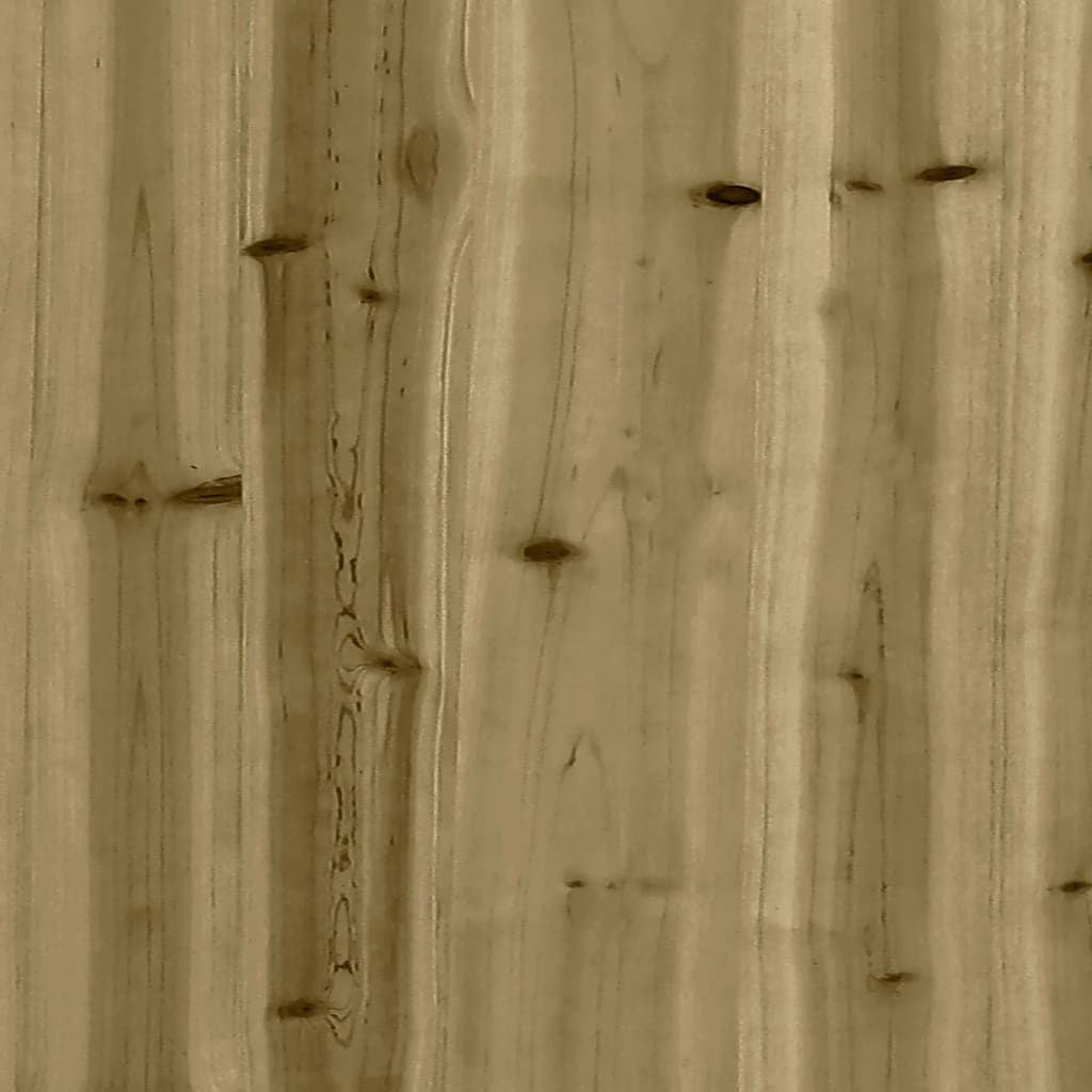 vidaXL Masă de plantare cu raft, 108x50x75 cm, lemn de pin tratat