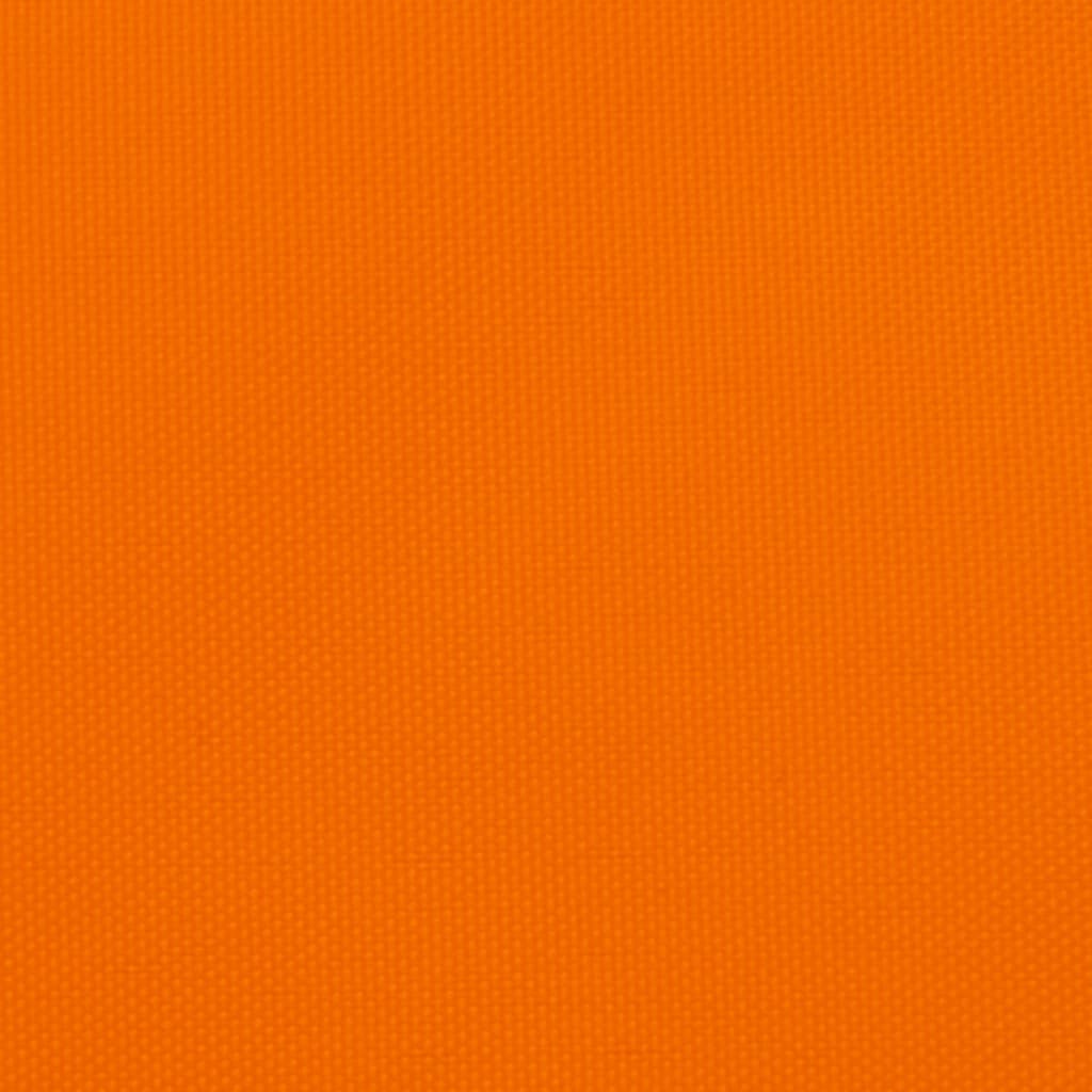 vidaXL Parasolar, portocaliu, 4x5x6,4 m, țesătură oxford, triunghiular