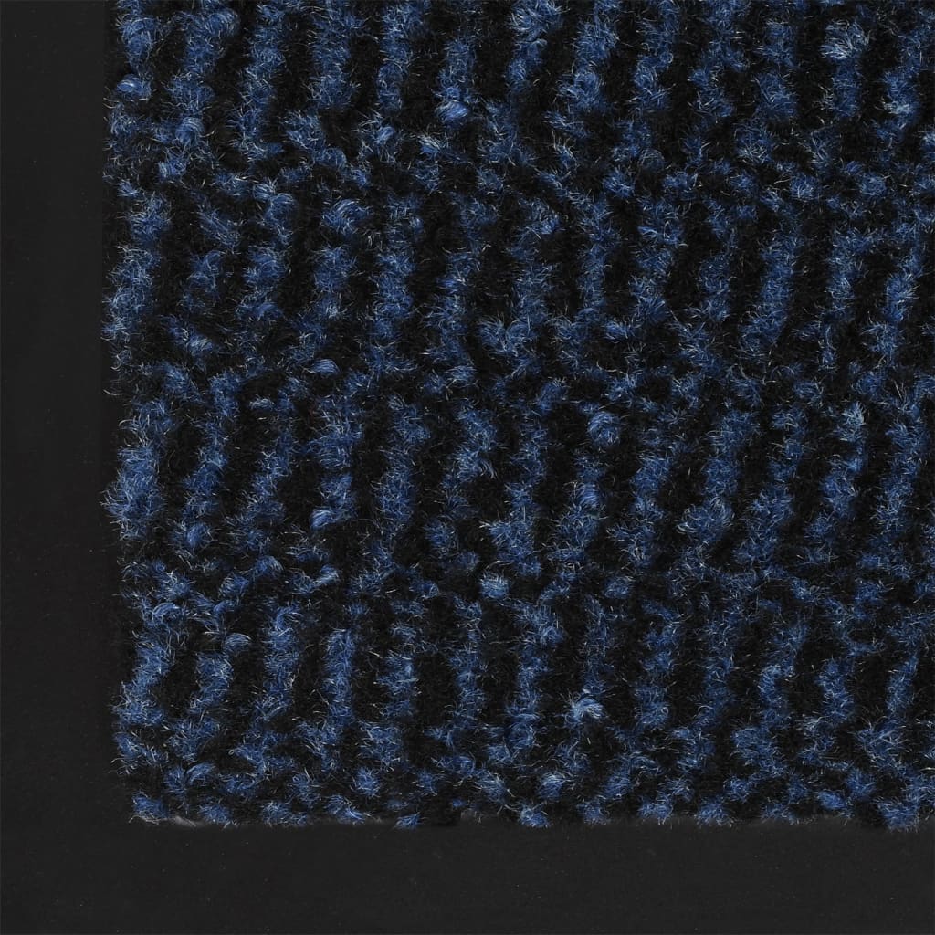 vidaXL Covoraș cu smocuri, albastru, 60x180 cm
