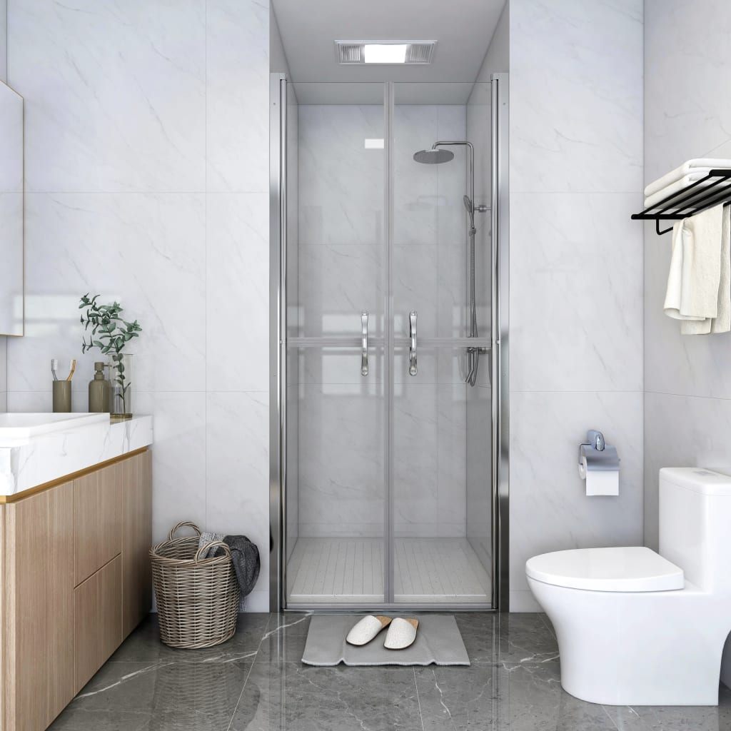 vidaXL Ușă cabină de duș, transparent, 71 x 190 cm, ESG