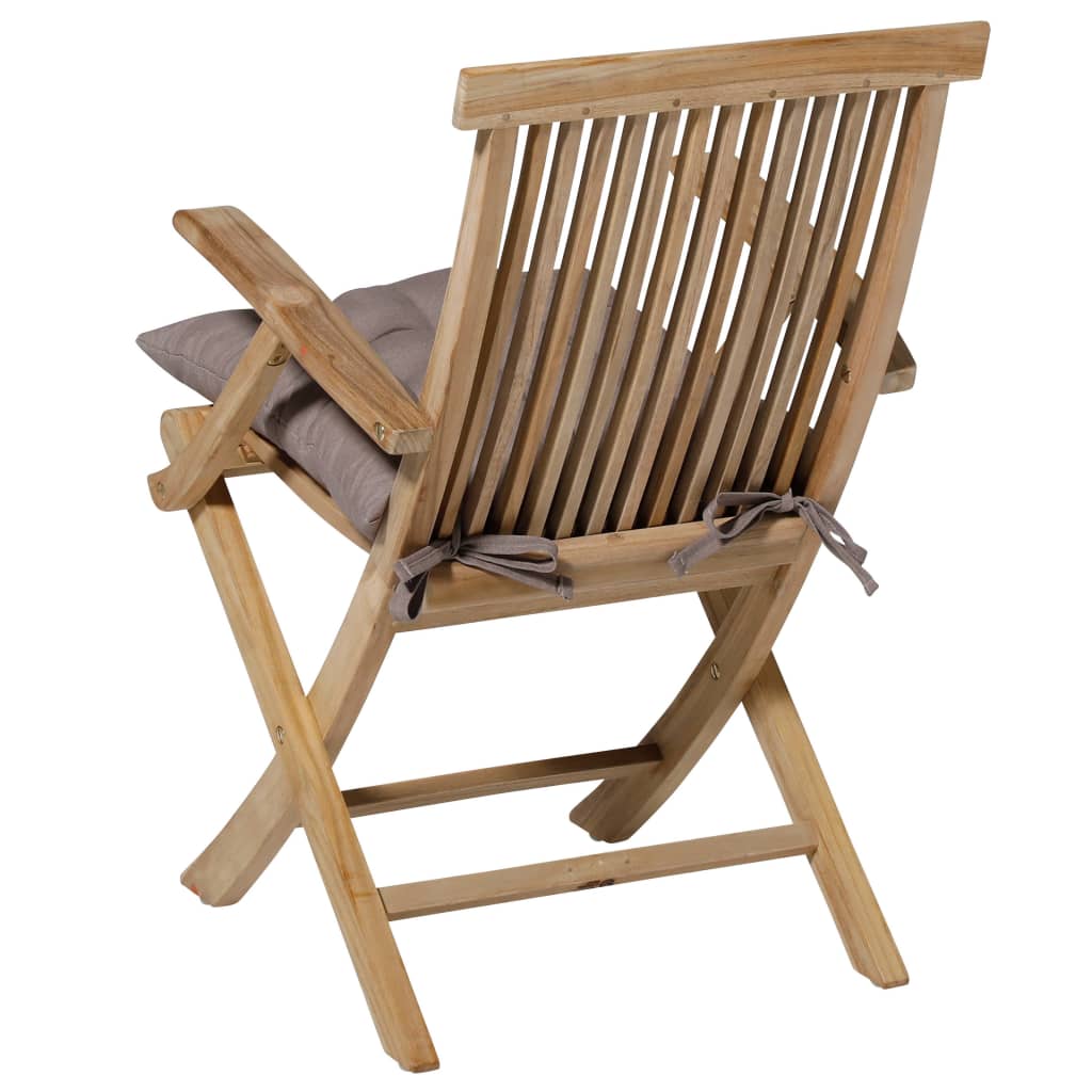 Madison Pernă de scaun Panama, gri taupe, 46x46 cm