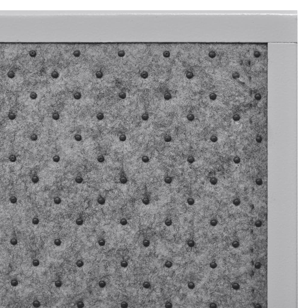 Încălzitor cu panou infraroșu, gri deschis, 750 W, 95x81x2,5 cm, metal