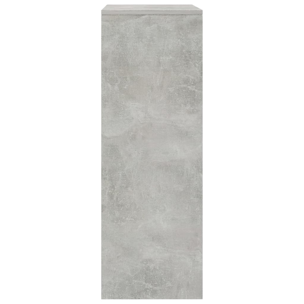 vidaXL Servantă cu 6 sertare, gri beton, 50x34x96 cm, PAL