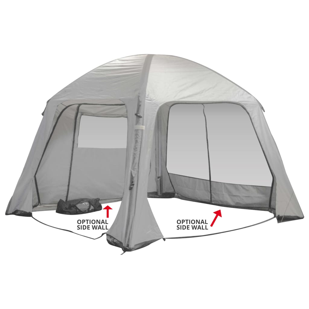 Bo-Camp Perete lateral cu plasă țânțari pentru cort „Air Gazebo”, gri