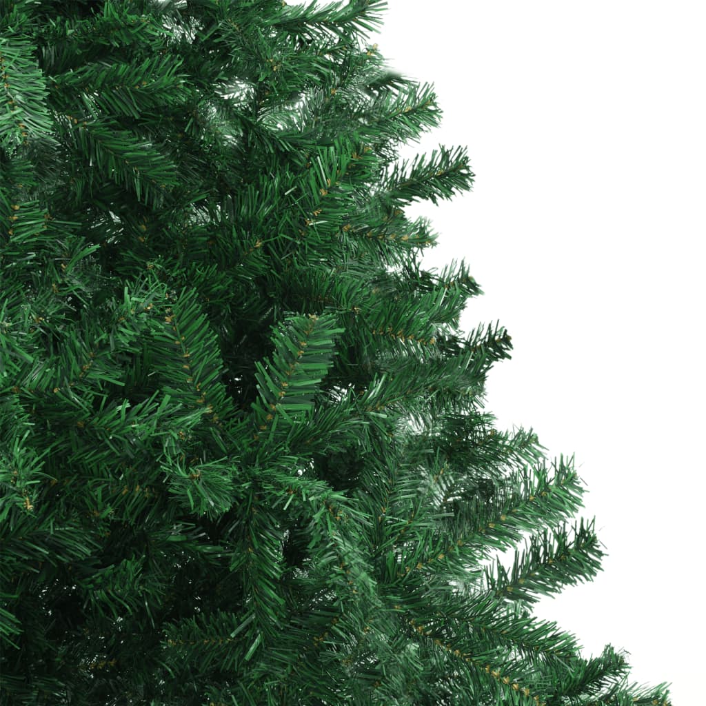 vidaXL Brad de Crăciun artificial cu suport, verde, 500 cm