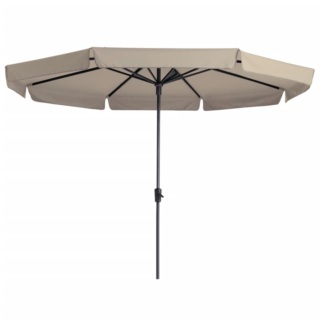 Madison Umbrelă de soare Syros Luxe, ecru, 350 cm, rotund