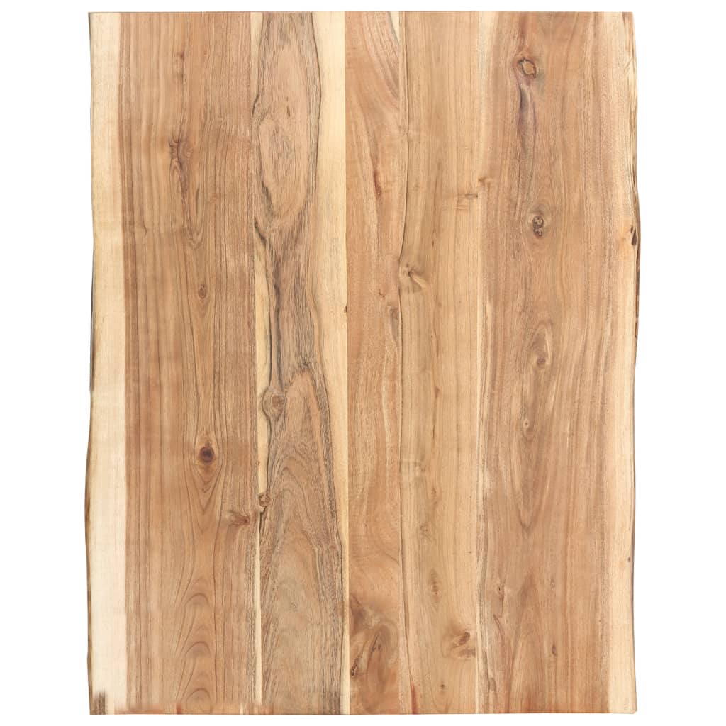 vidaXL Blat de masă, 60x(50-60)x3,8 cm, lemn masiv de acacia