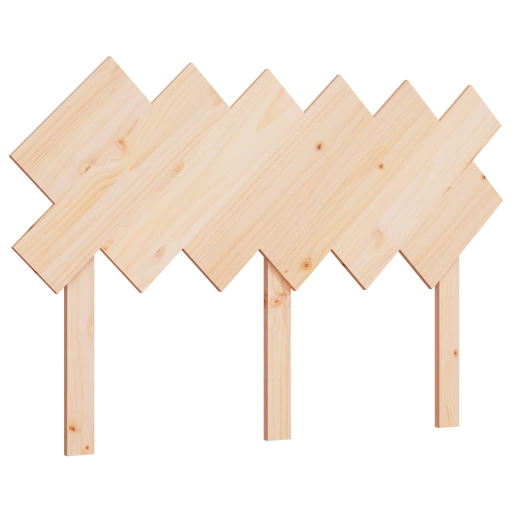 vidaXL Tăblie de pat, 132x3x81 cm, lemn masiv de pin
