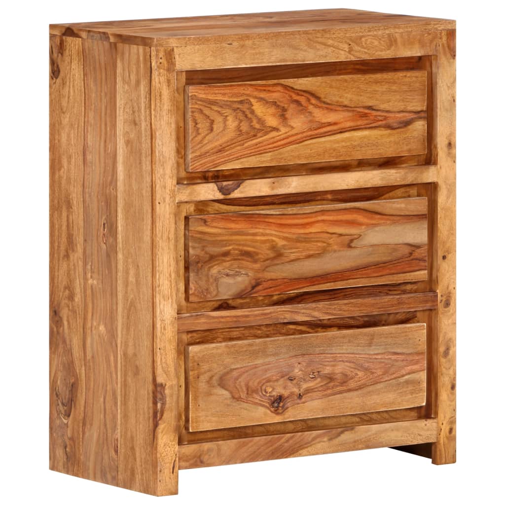 vidaXL Dulap cu sertar 60x33x75 cm, lemn masiv de acacia