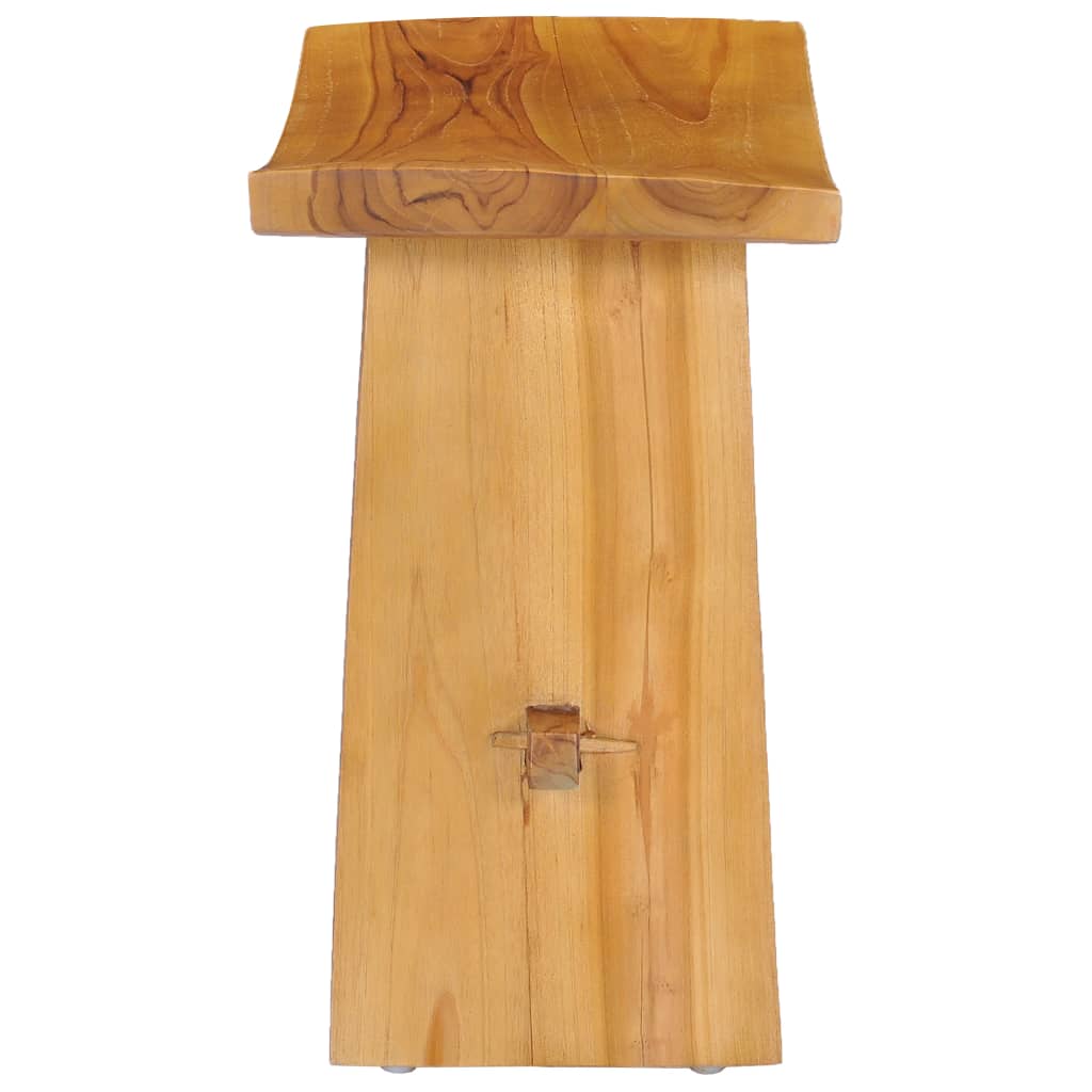 vidaXL Taburet, lemn masiv de tec