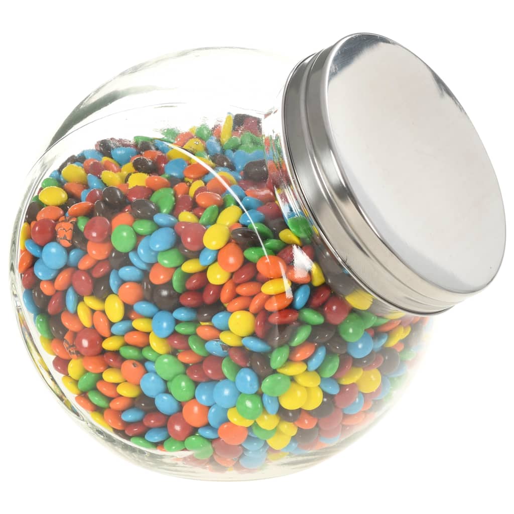 vidaXL Borcane pentru bomboane, 6 buc., 15,5 x 10,5 x 15 cm, 1400 ml