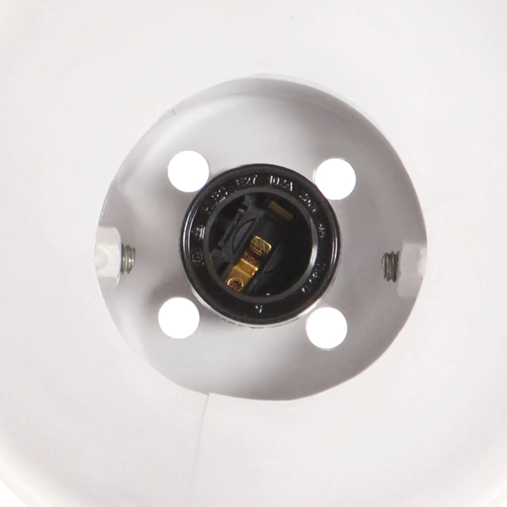 vidaXL Lampă de perete industrială, alb, 65 x 25 cm, E27