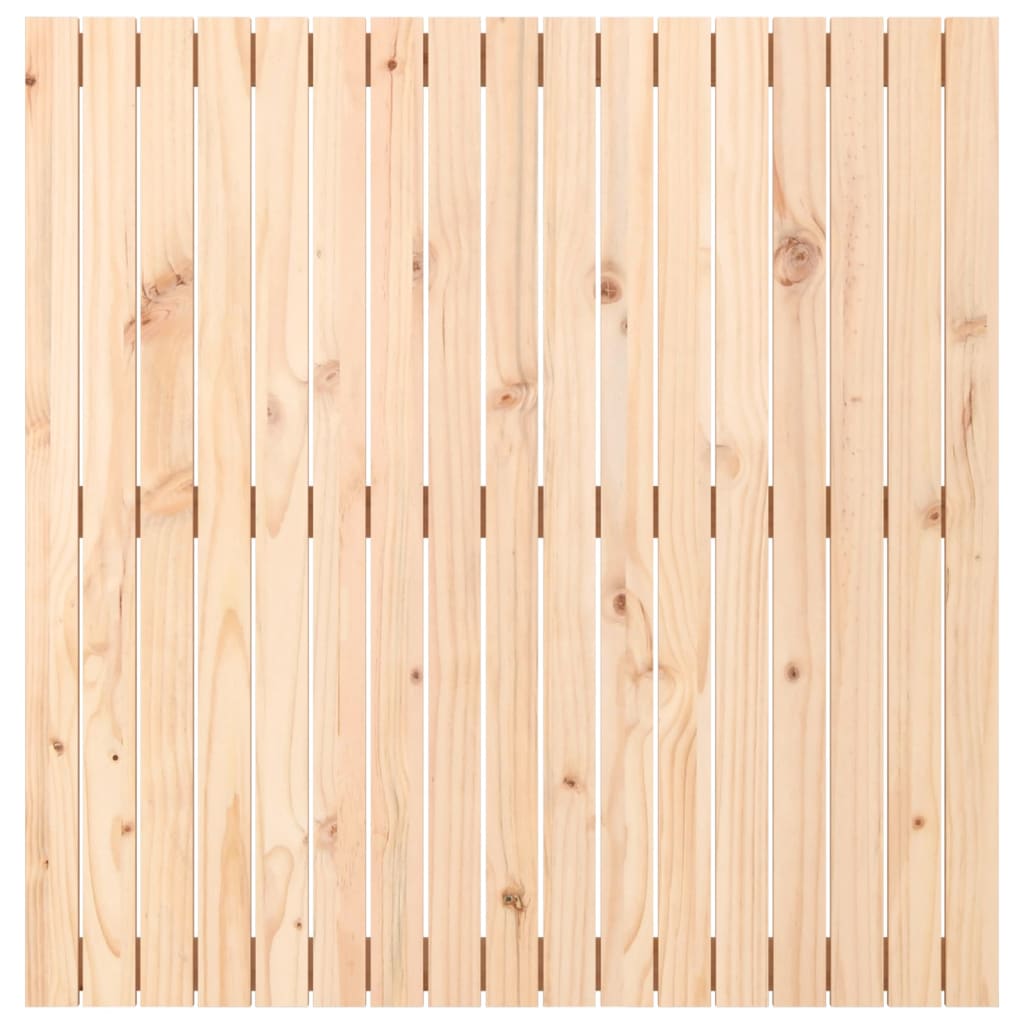 vidaXL Tăblie de pat pentru perete, 108x3x110 cm, lemn masiv de pin