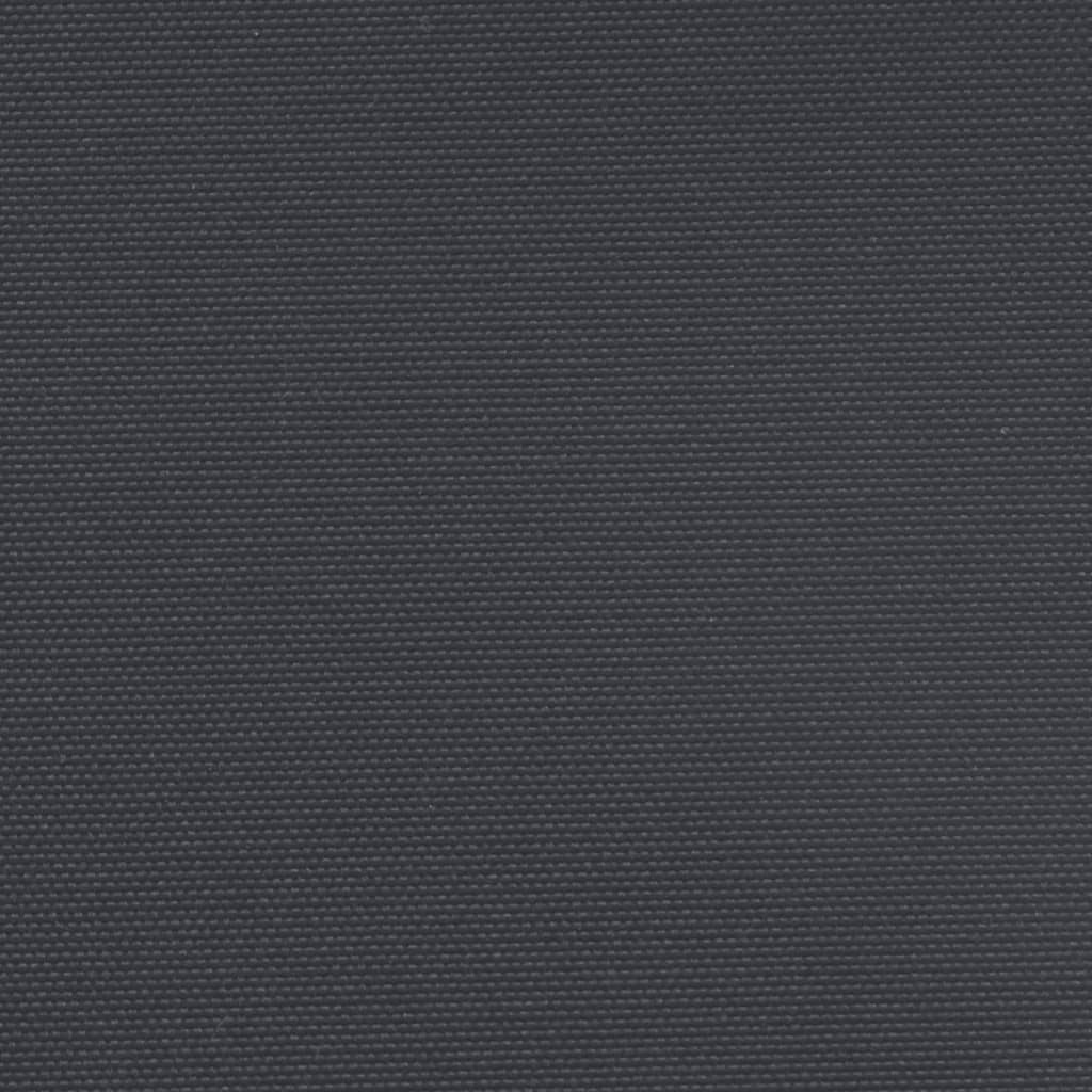 vidaXL Copertină laterală retractabilă, negru, 140x600 cm