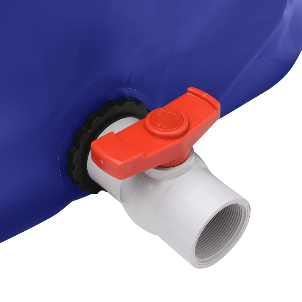vidaXL Rezervor de apă cu robinet, pliabil, 670 L, PVC