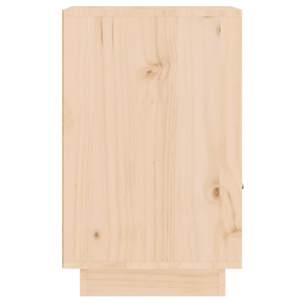vidaXL Noptieră, 40x34x55 cm, lemn masiv de pin