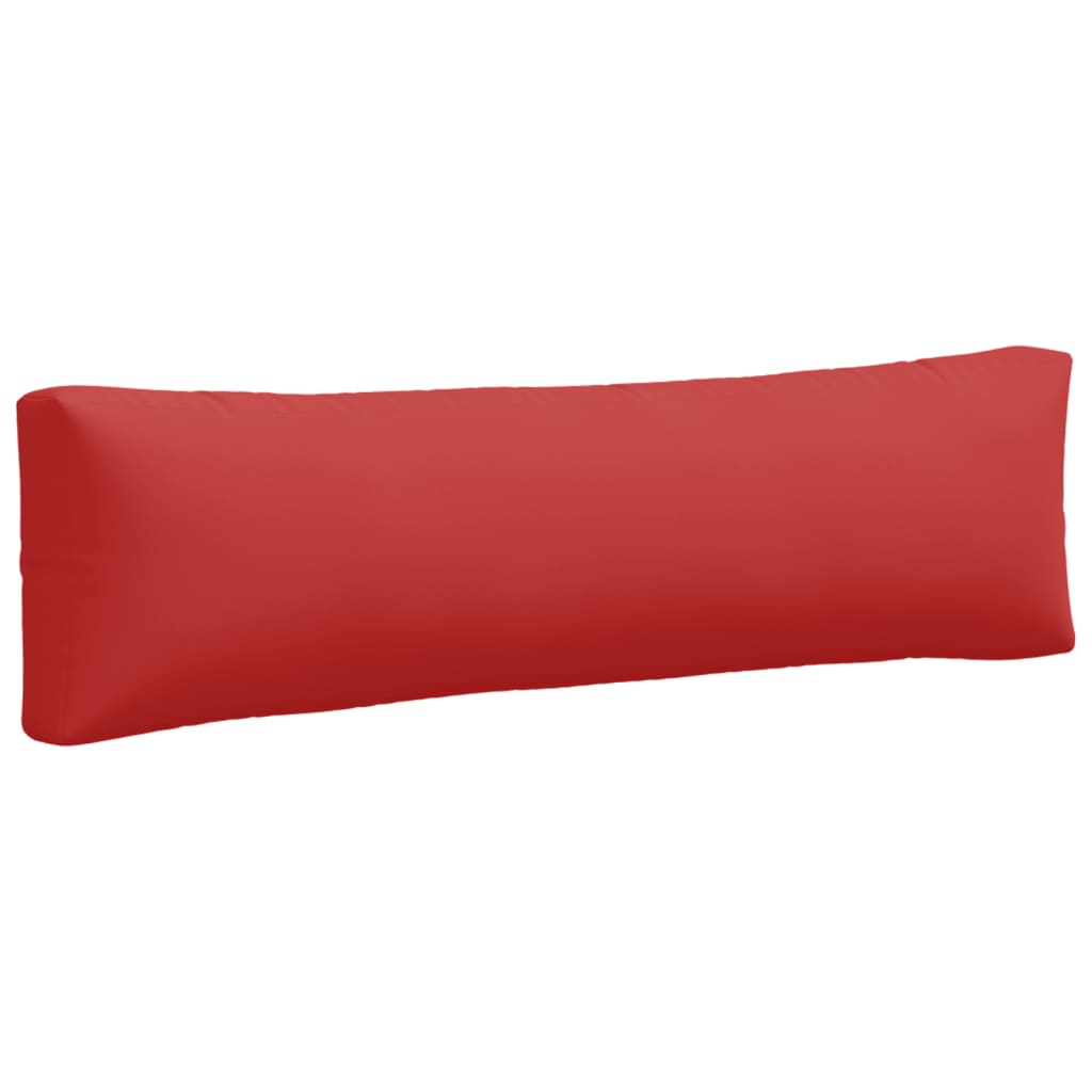 vidaXL Perne de paleți, 2 buc. roșu, material textil