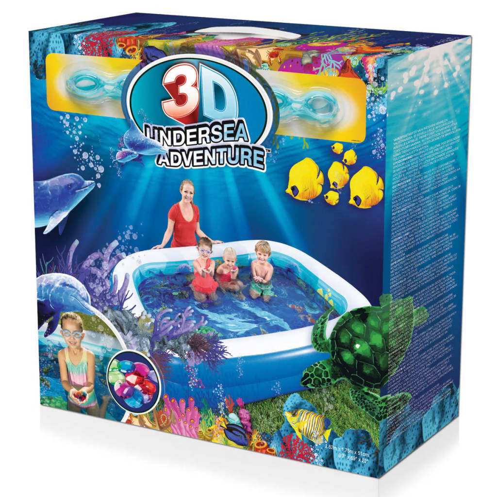 Bestway Piscină gonflabilă Undersea Adventure, 54177