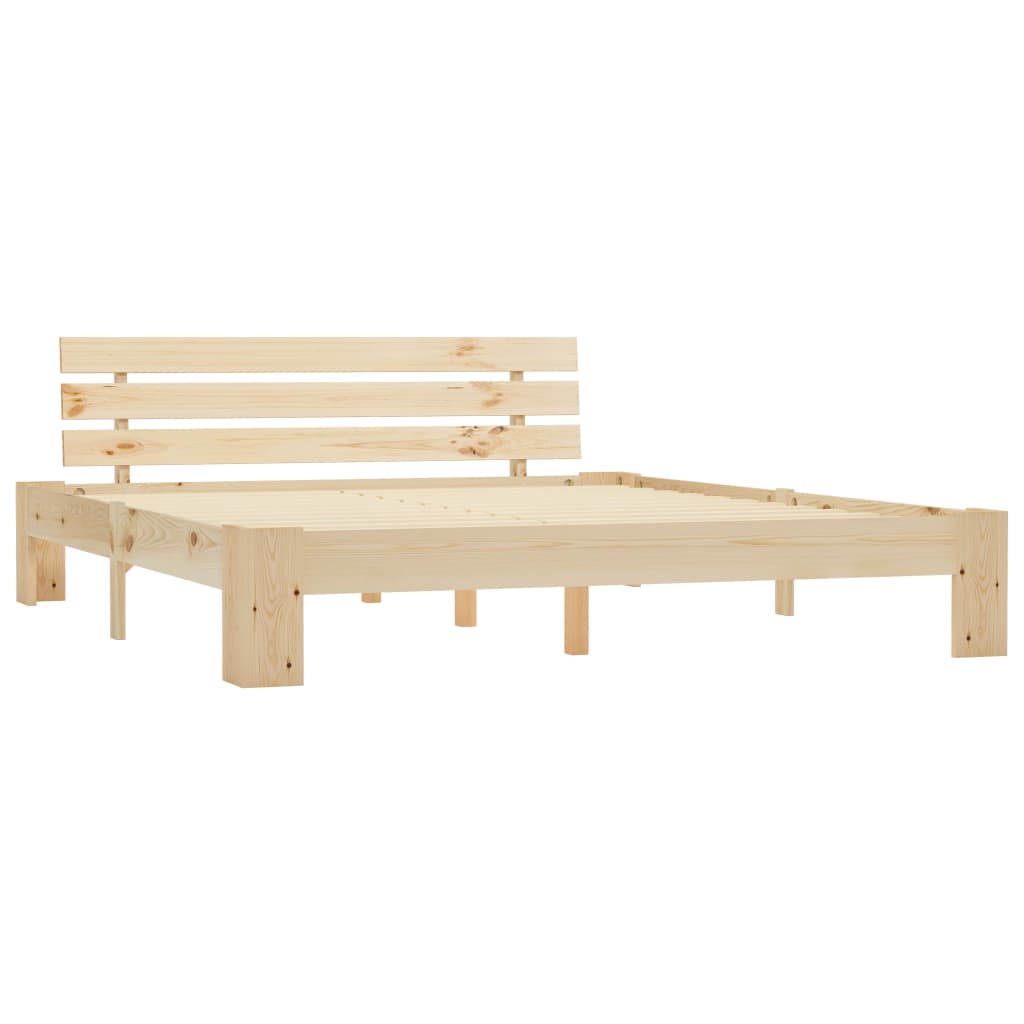 vidaXL Cadru de pat, 160 x 200 cm, lemn masiv de pin