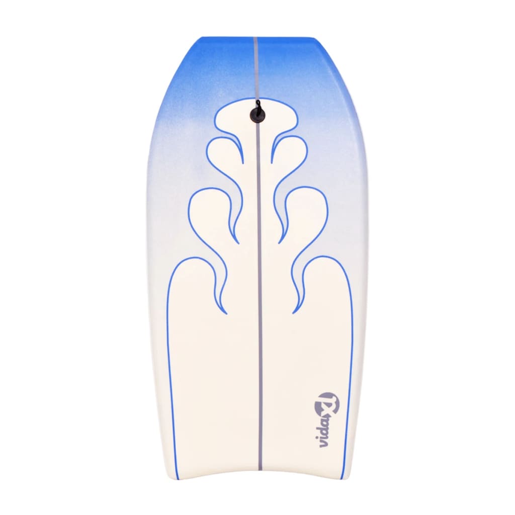 vidaXL Placă de surf 104 cm, albastru