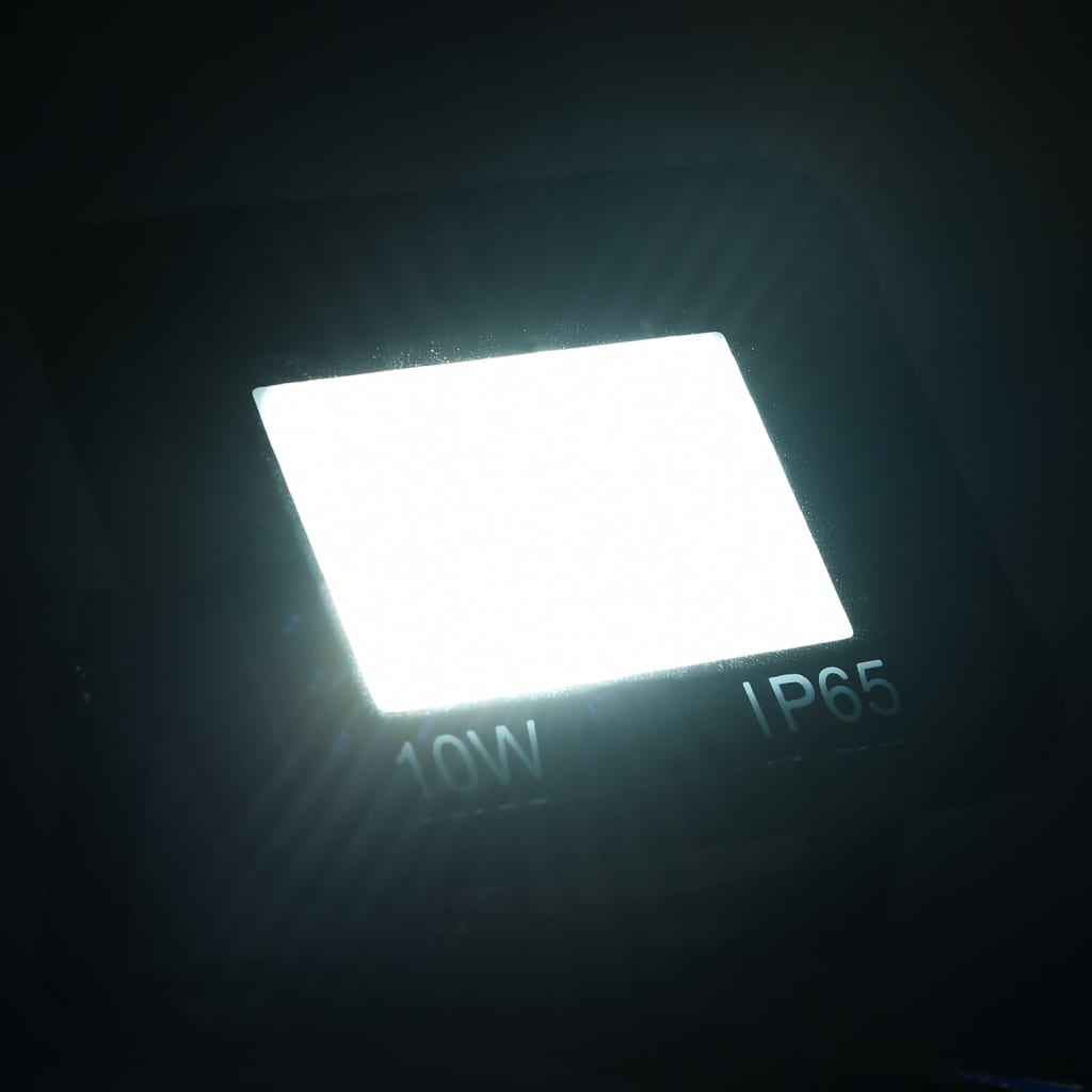 vidaXL Proiector cu LED, 10 W, alb rece