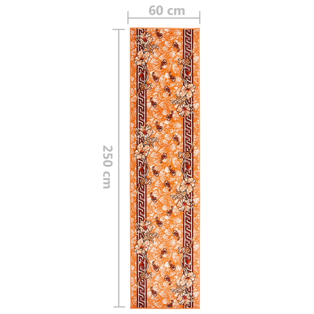 vidaXL Covor traversă BCF, cărămiziu, 60x250 cm