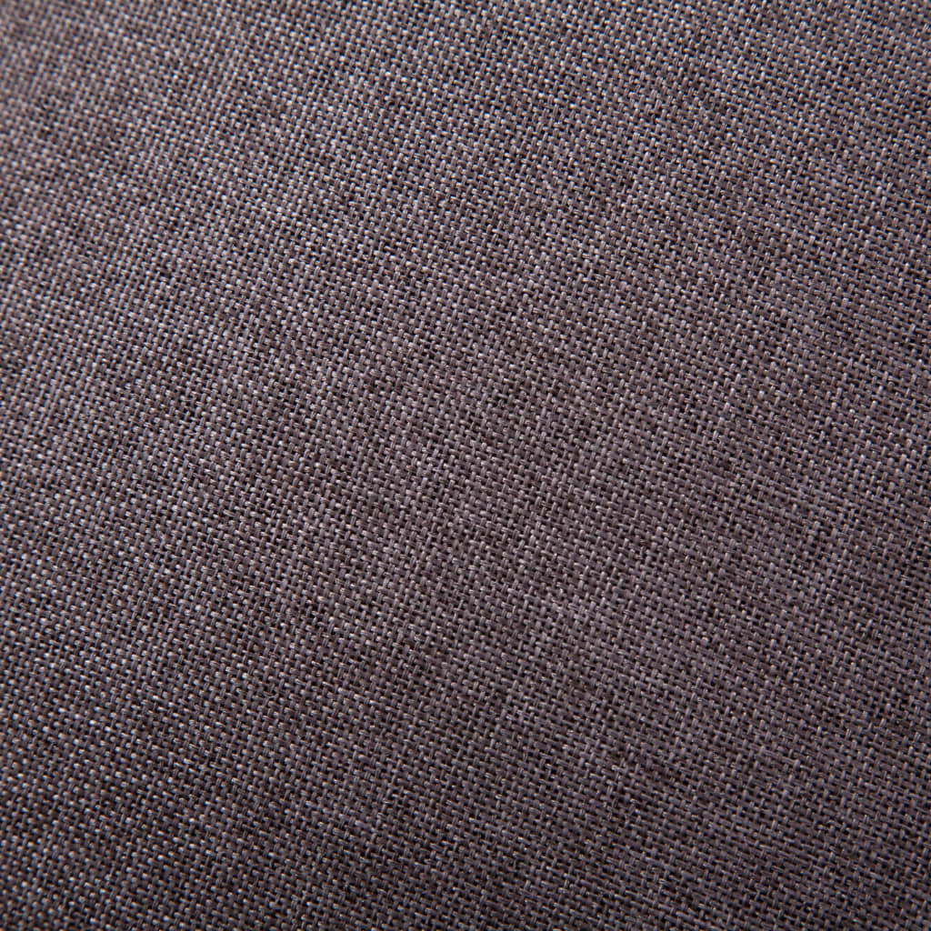 vidaXL Fotoliu cubic, gri taupe, material textil