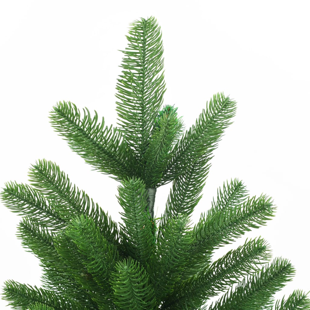 vidaXL Brad de Crăciun artificial, ace cu aspect natural, 150 cm verde