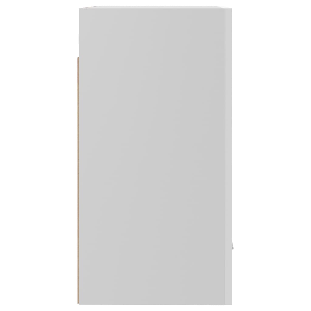 vidaXL Dulap suspendat, alb extralucios, 50 x 31 x 60 cm, PAL