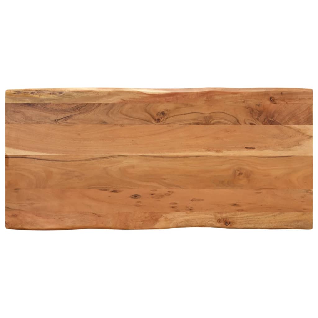 vidaXL Masă de bucătărie, 110x50x76 cm, lemn masiv de acacia