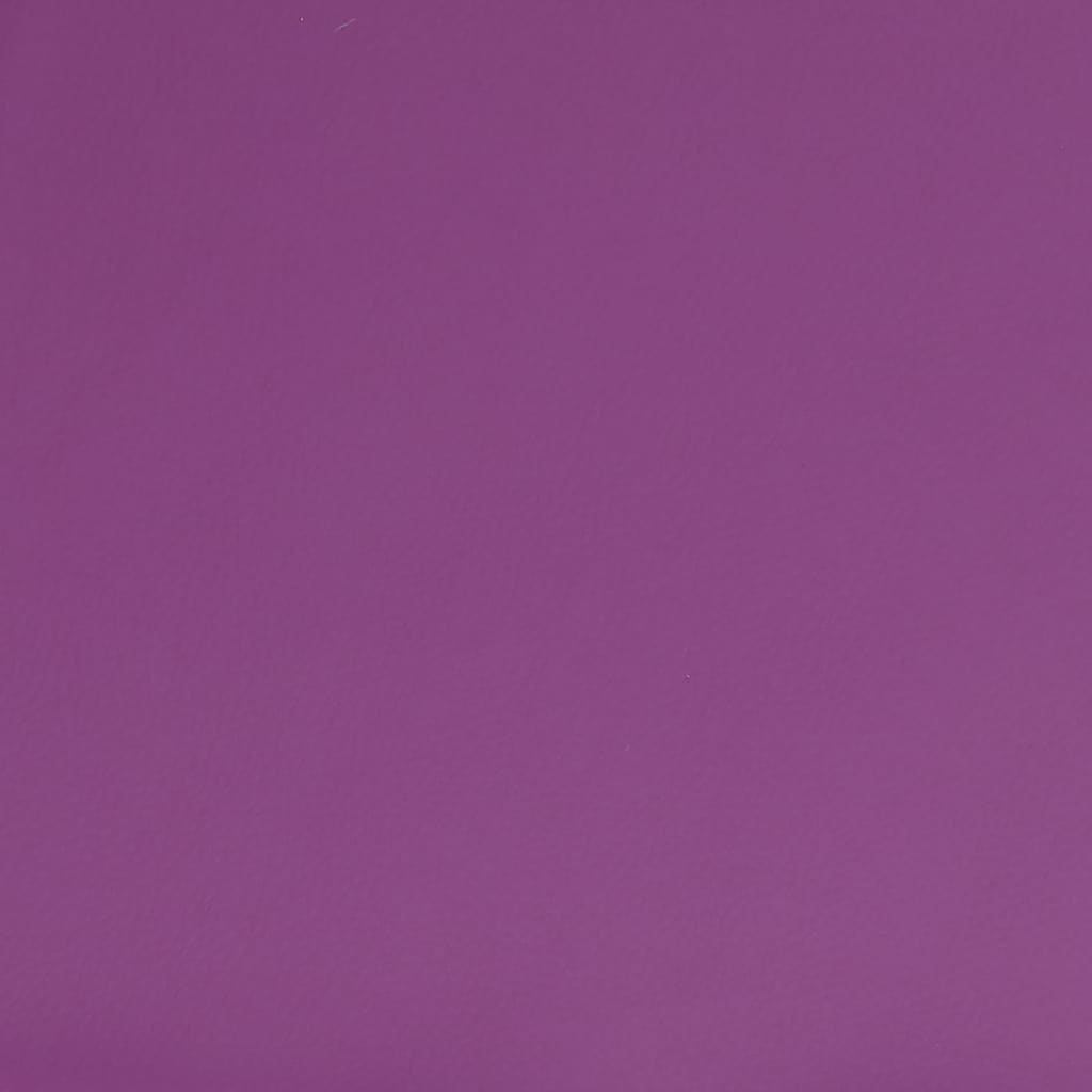 vidaXL Scaun de bar, violet, piele ecologică
