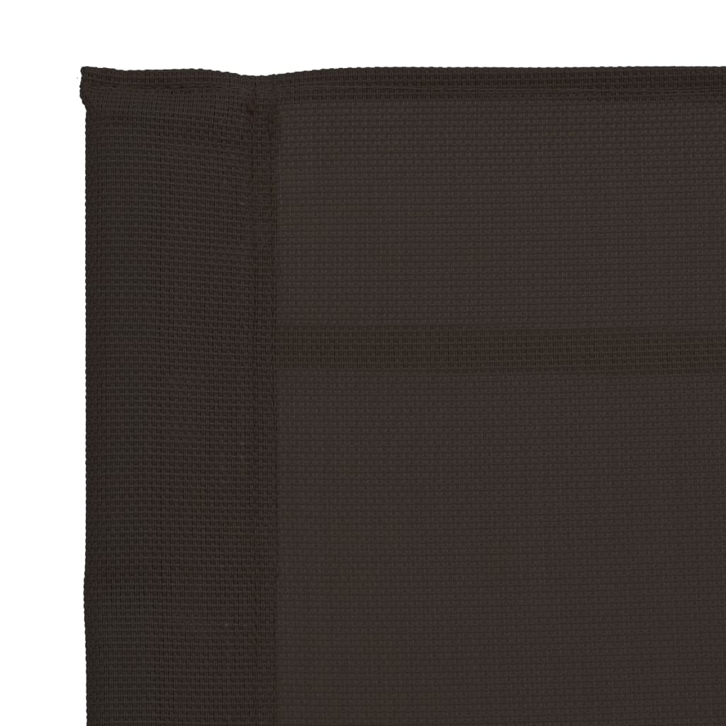 vidaXL Scaun balansoar de grădină, negru, 95x54x85 cm, textilenă