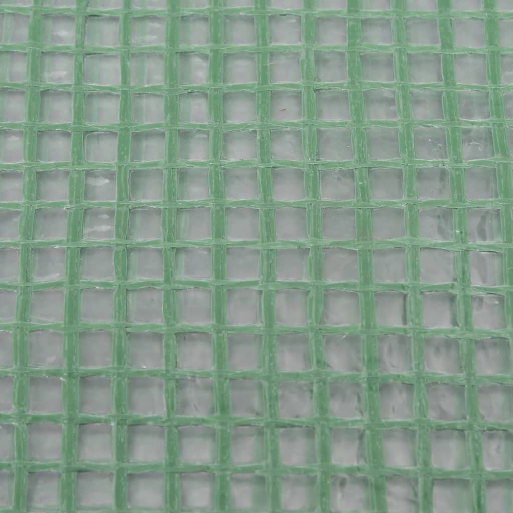 vidaXL Copertină de rezervă pentru seră (0,5 m²), verde, 50x100x190 cm